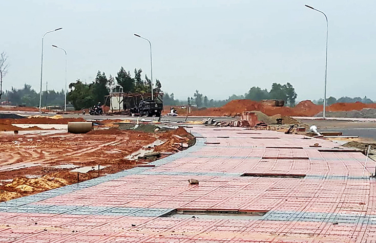 Công tác giải phóng mặt bằng được triển khai hiệu quả góp phần tạo quỹ đất, phát triển thị trường BĐS. 