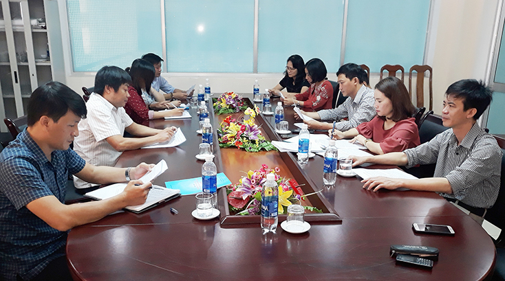 Ủy ban Kiểm tra Đảng ủy Khối các cơ quan tăng cường kiểm tra, giám sát các tổ chức đảng.