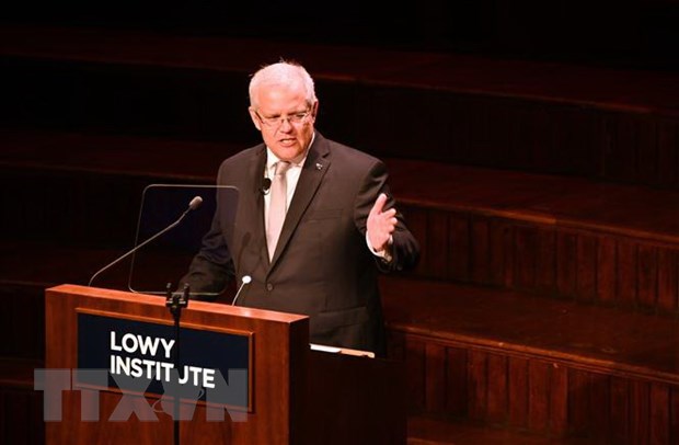 Thủ tướng Australia Scott Morrison. (Nguồn: AFP/TTXVN)