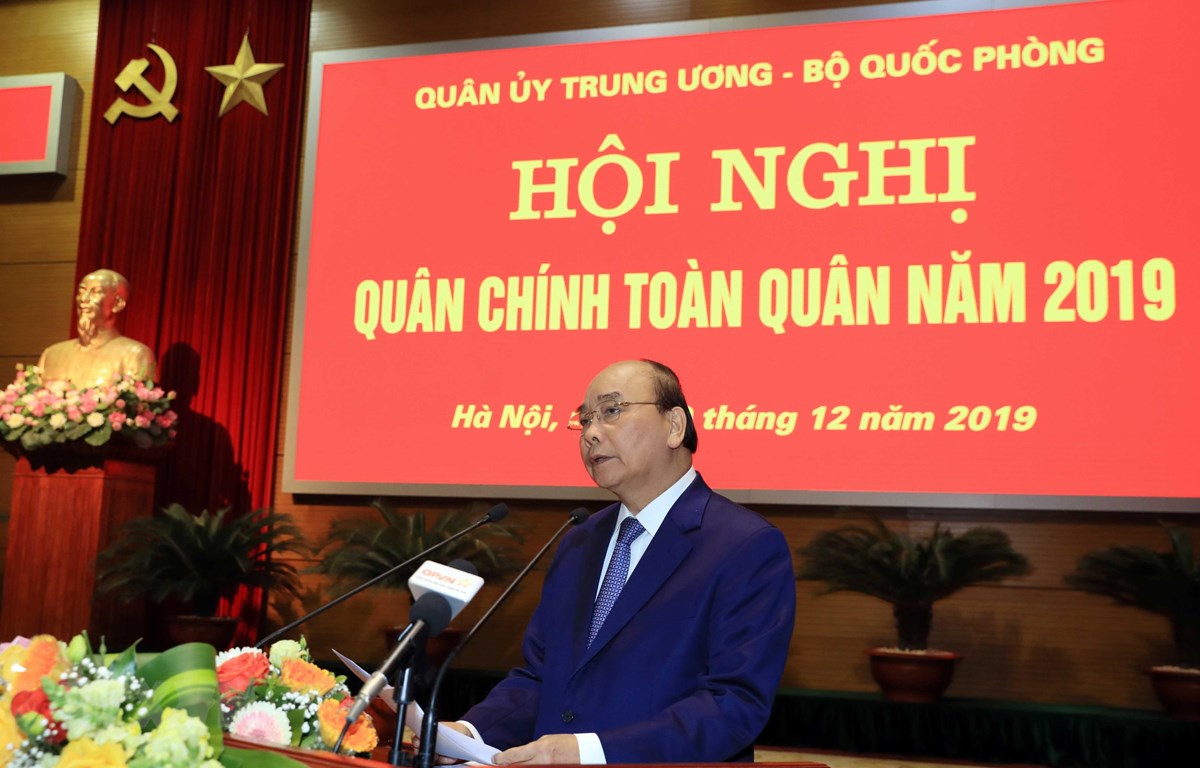 Thủ tướng Nguyễn Xuân Phúc phát biểu. (Ảnh: Thống Nhất/TTXVN)