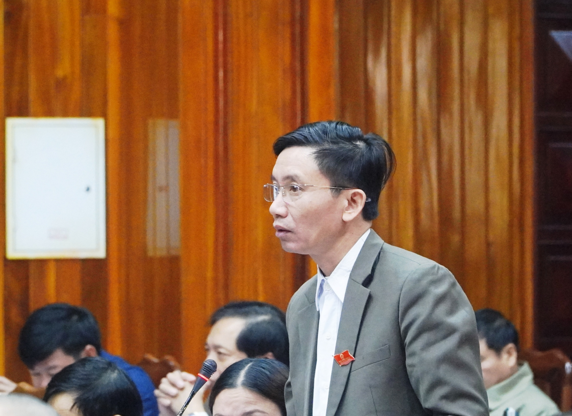 Các đại biểu chất vấn