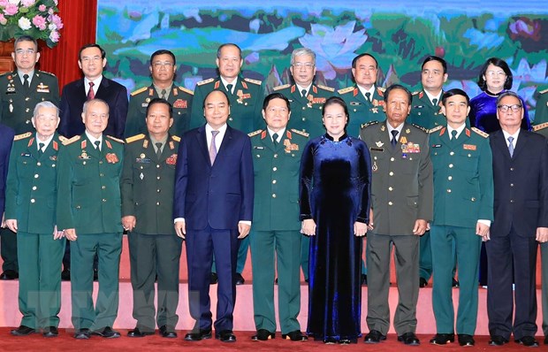 Thủ tướng Nguyễn Xuân Phúc, Chủ tịch Quốc hội Nguyễn Thị Kim Ngân cùng các đại biểu. (Ảnh: Thống Nhất/TTXVN)