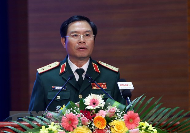 Trung tướng Nguyễn Tân Cương, Phó Tổng Tham mưu trưởng Quân đội Nhân dân Việt Nam. (Ảnh: Dương Giang/TTXVN)