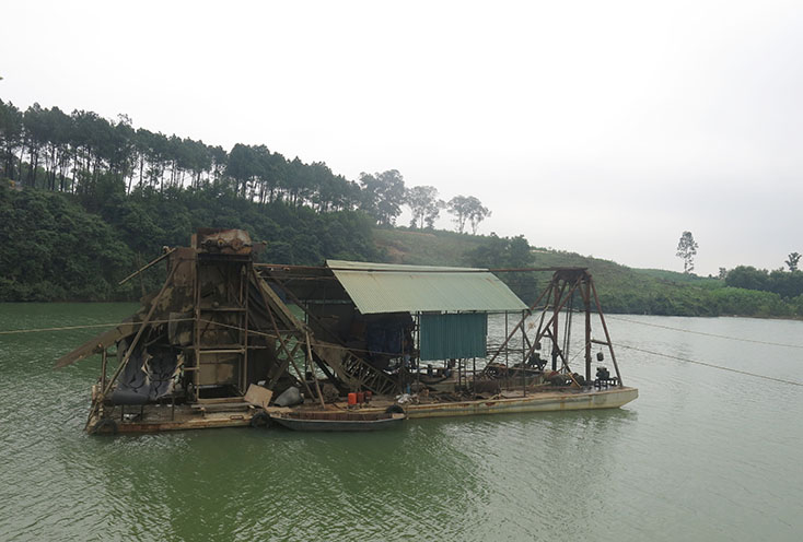 Việc khai thác khoáng sản trên địa bàn luôn được HĐND huyện Lệ Thủy giám sát chặt chẽ 
