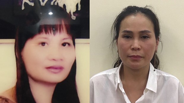 Nguyễn Thị Thu Thủy (trái) và Lê Thị Thanh Thúy. (Ảnh: Bộ Công an)