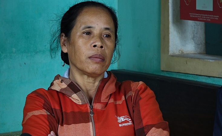 Bà Trần Thị Thủy nhắn nhủ chị em hội viên trong chi hội đoàn kết, nhất trí, đồng tình sớm triển khai dự án