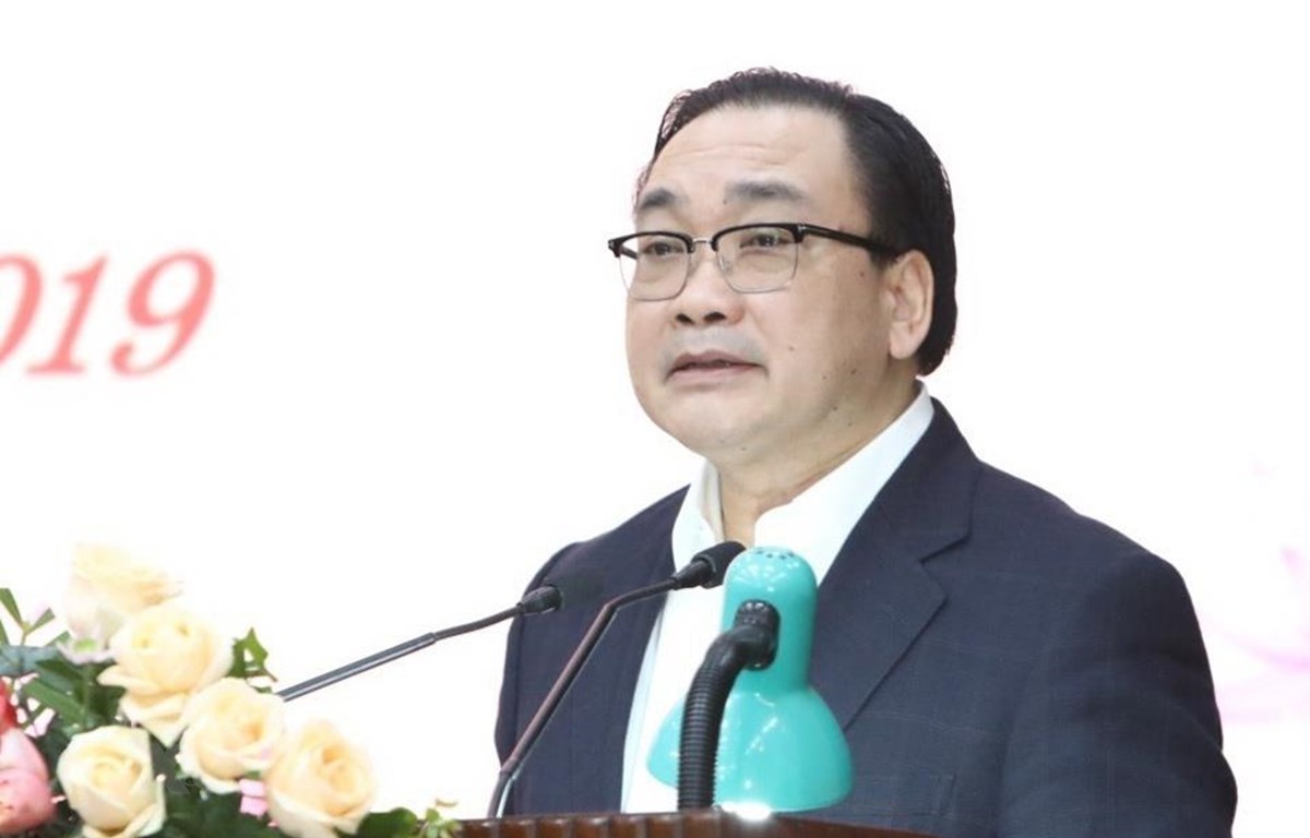 Ông Hoàng Trung Hải, Bí thư Thành ủy Hà Nội. (Nguồn: TTXVN)
