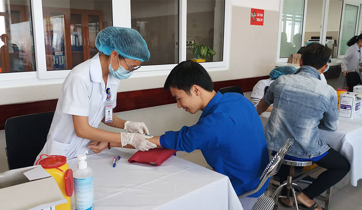 Ngày hội hiến máu đã thu về hơn 130 đơn vị máu