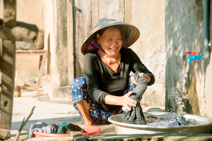  Trong năm mới, những vất vả vì khan hiếm nước sạch trong sinh hoạt được đẩy lùi nhờ hoạt động ý nghĩa từ thương hiệu bia Huda.