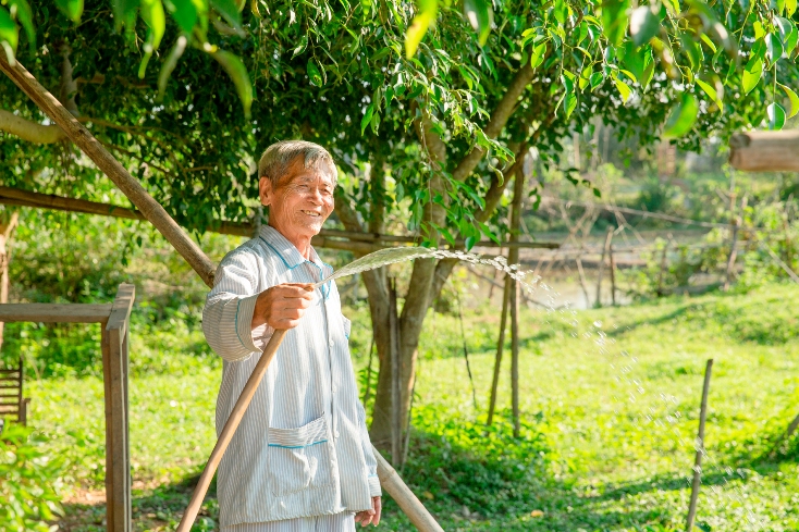 Nguồn nước sạch mang thêm nhiều niềm vui đến với xã Quảng Kim, Quảng Bình.