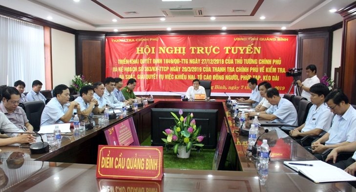 Công tác kiểm tra, rà soát, giải quyết các vụ việc KNTC đông người phức tạp, kéo dài là việc làm thường xuyên của toàn ngành thanh tra, trong đó có Thanh tra tỉnh.