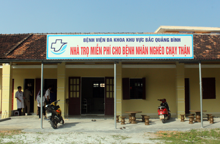 Khu nhà trọ miễn phí cho bệnh nhân chạy thận tại Bệnh viện ĐKKVBQB chính thức đưa vào sử dụng.