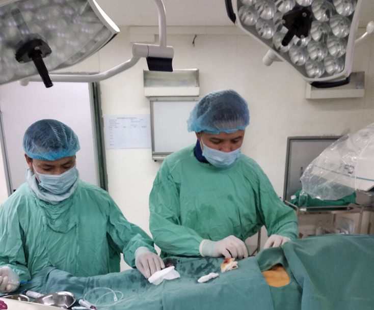 Nhờ được cấp cứu kịp thời, bệnh nhân đã qua cơ nguy kịch