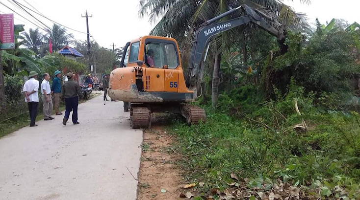 Dưới sự chỉ đạo của Bí thư Đảng ủy xã Tân Thủy Lê Hữu Bình, phong trào xây dựng nông thôn mới xã Tân Thủy ngày càng có sức lan tỏa.
