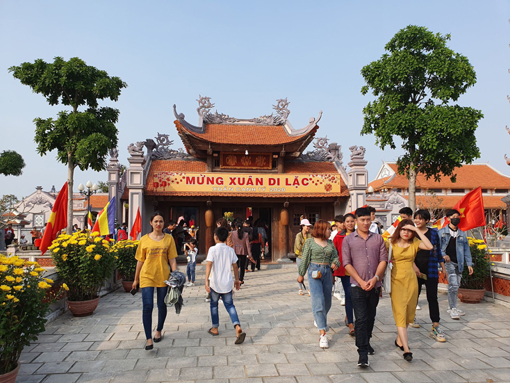 Nếu được diễn ra, Lễ hội tích lịch sử chùa Hoằng Phúc năm nay dự kiến sẽ đón hàng chục nghìn người đến thăm