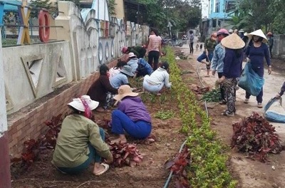 Mô hình “Đường hoa, điểm hoa trong KDC” được lan tỏa rộng khắp trên địa bàn TP. Đồng Hới.