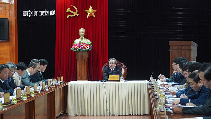 Toàn cảnh buổi làm việc