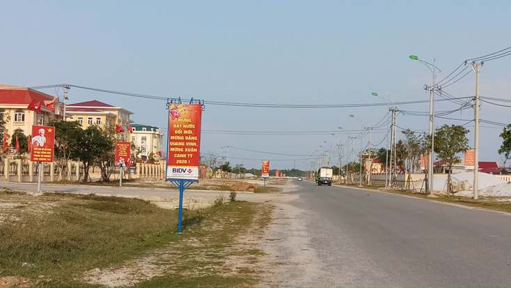   Công tác tuyên truyền trực quan hướng tới Đại hội đại biểu Đảng bộ huyện Quảng Trạch lần thứ XXV được triển khai hiệu quả.