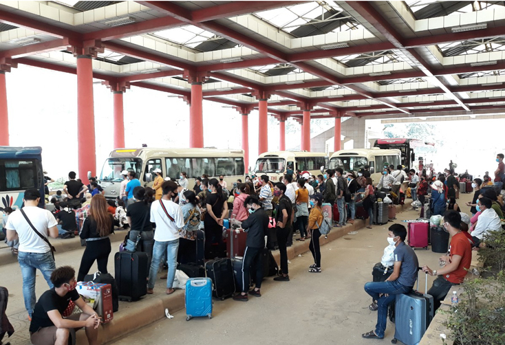 Cửa khẩu quốc tế Cha Lo đón 500 đến 700 công dân nhập cảnh mỗi ngày