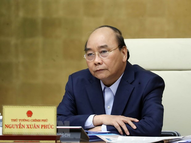 Thủ tướng Nguyễn Xuân Phúc phát biểu. (Ảnh: Thống Nhất/TTXVN)