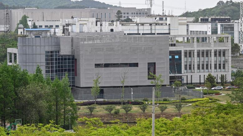 Hình ảnh phòng thí nghiệm P4 tại Viện Virus học Vũ Hán ngày 17-4. Ảnh: AFP