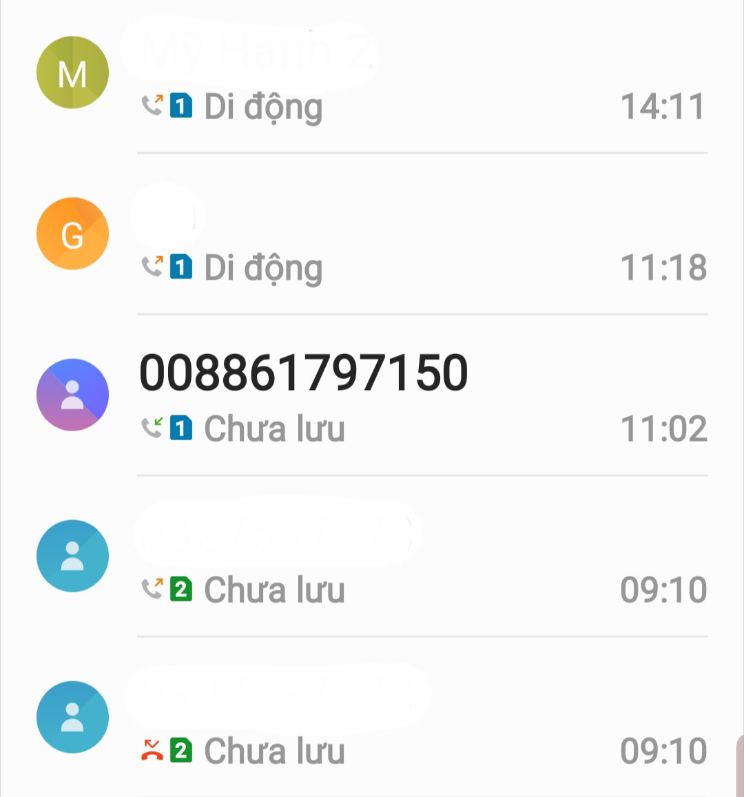 Cuộc gọi từ đầu số 008861797150 giả danh MobiFone