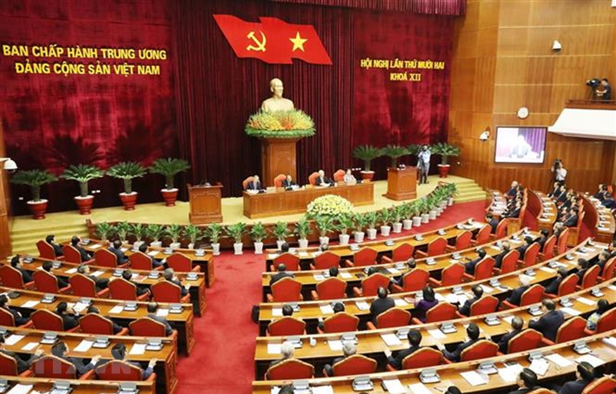 Toàn cảnh Phiên bế mạc Hội nghị. (Ảnh: Trí Dũng/TTXVN)