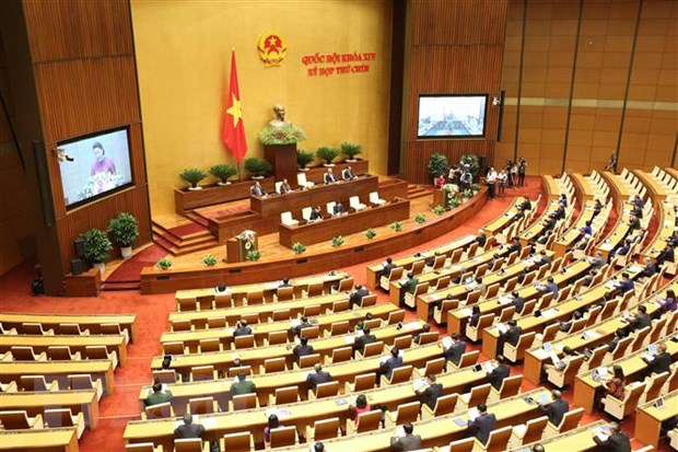 Quang cảnh phiên khai mạc. (Ảnh: Dương Giang/TTXVN)