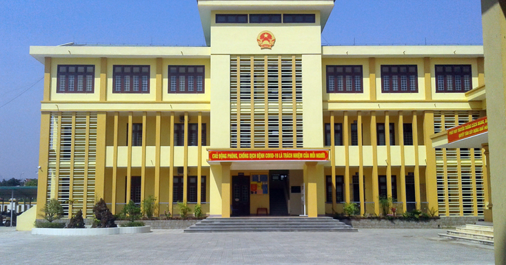 UBND phường Nam Lý, nơi ông Nguyễn Văn Tuế giữ chức Chủ tịch phường