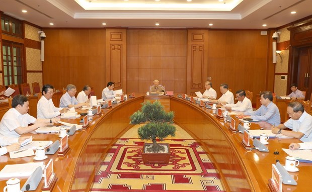 Quang cảnh cuộc họp. (Ảnh: Trí Dũng/TTXVN)
