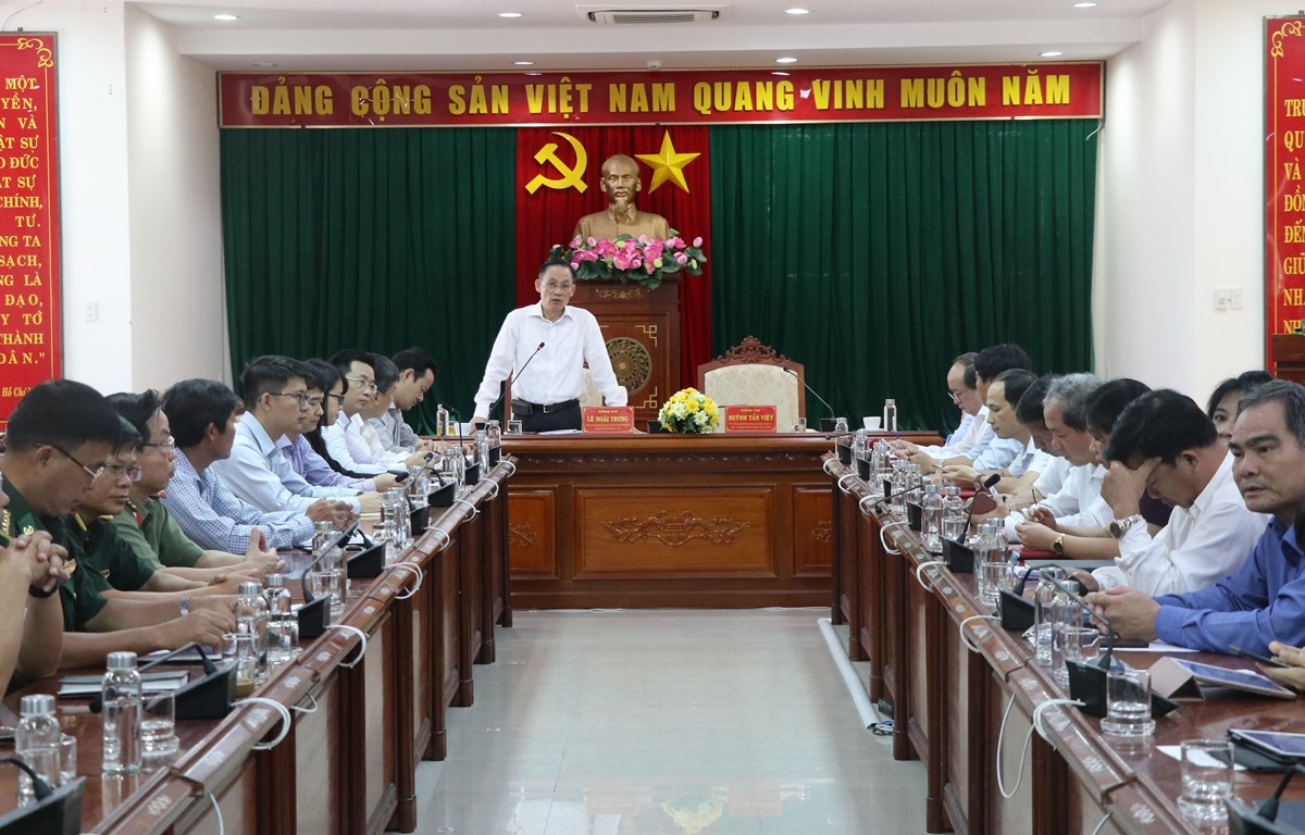  Quang cảnh hội nghị. (Ảnh: Phạm Cường/TTXVN)