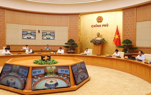  Ban Chỉ đạo Quốc gia phòng, chống dịch COVID-19 họp sáng 28-5-2020. (Ảnh: Lâm Khánh/TTXVN)