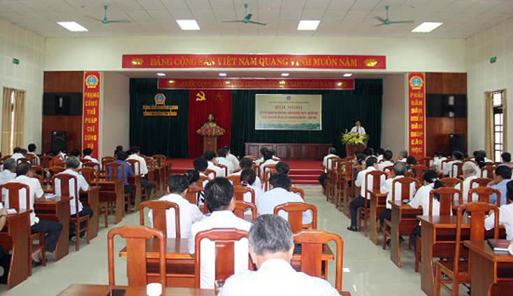 Toàn cảnh hội nghị tập huấn