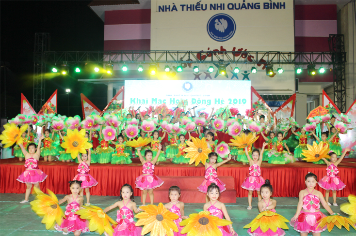    Nhà Thiếu nhi Quảng Bình với nhiều hoạt động ý nghĩa đã thực sự trở thành  