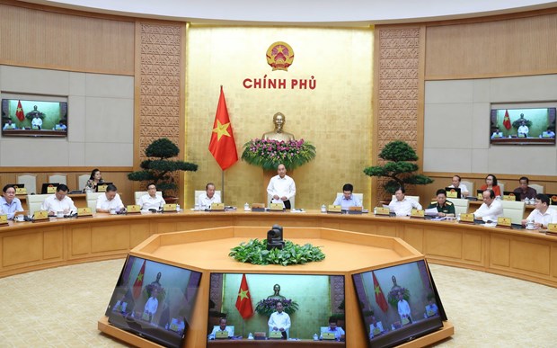Thủ tướng Nguyễn Xuân Phúc phát biểu. (Ảnh: Thống Nhất/TTXVN)