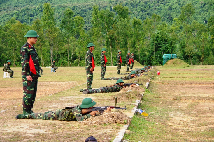 Thi đua “luyện giỏi, rèn nghiêm, sẵn sàng chiến đấu cao” ở Tiểu đoàn 42, Trung đoàn Bộ binh 996.