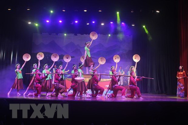  Một tiết mục trong chương trình nghệ thuật. (Ảnh minh họa. Nguồn: TTXVN)