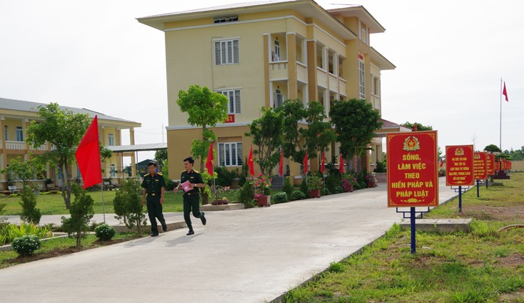 Diện mạo cơ quan Quân sự huyện Bố Trạch ngày càng đổi thay.