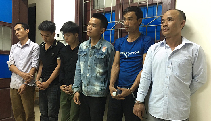 Các đối tượng tại cơ quan điều tra