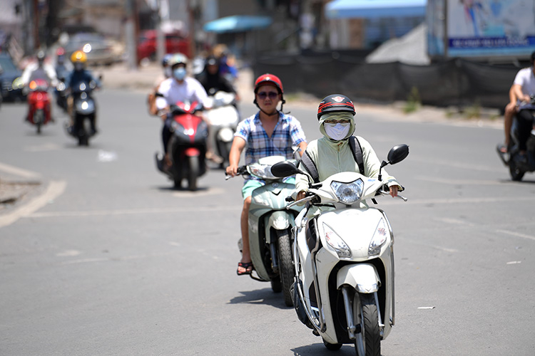  Bắc Bộ và Trung Bộ nắng nóng trên 40 độ C.