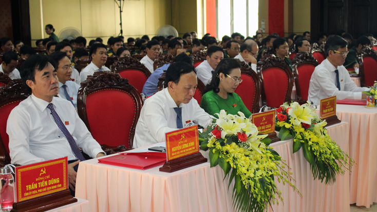 Các đại biểu dự đại hội 