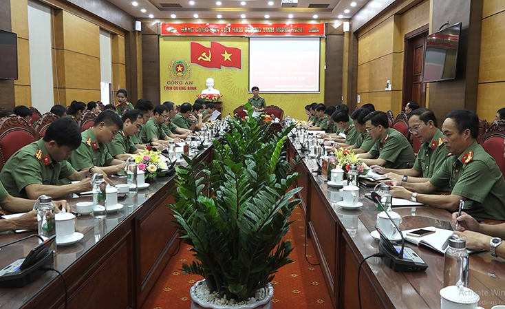 Hội nghị sơ kết công tác đảm bảo ANQG 6 tháng đầu năm 2020 và triển khai nhiệm vụ công tác 6 tháng cuối năm 2020.
