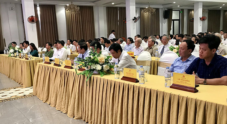 Các đại biểu dự lễ gặp mặt kỷ niệm