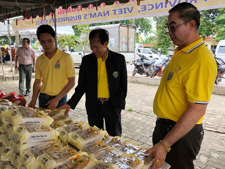  Sản phẩm miến gạo Sông Son được trưng bày tại các hội chợ 