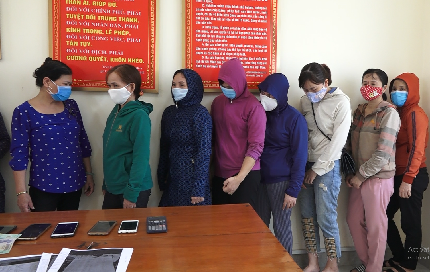 Các đối tượng có liên quan trong chuyên án.