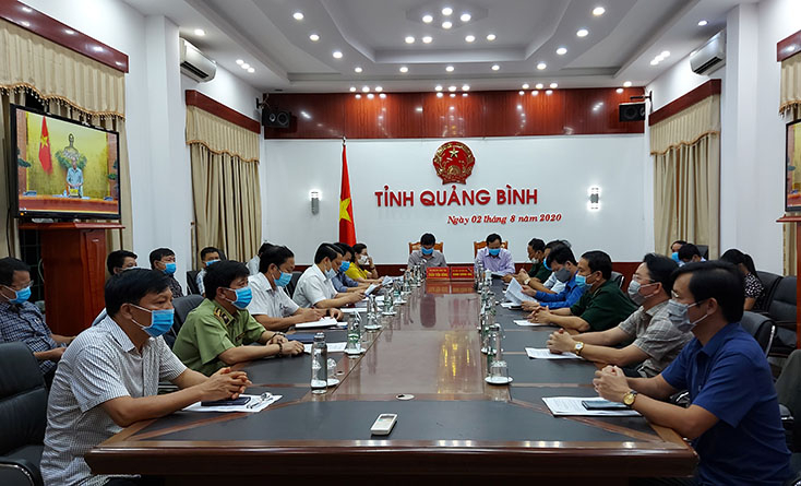 Hội nghị tại điểm cầu Quảng Bình