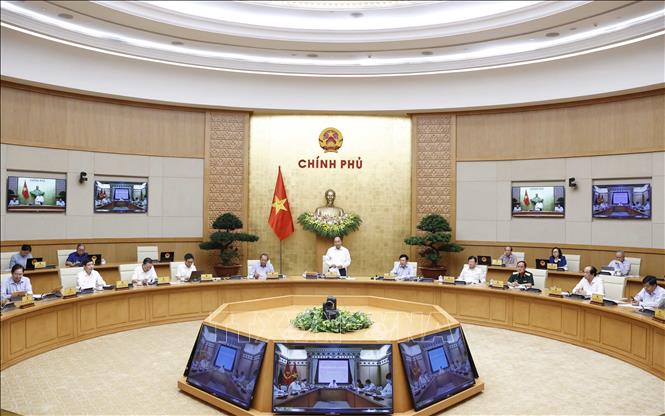 Thủ tướng Nguyễn Xuân Phúc phát biểu. Ảnh: Thống Nhất/TTXVN