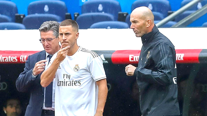  Hazard chính là con bài tẩy cực kì quan trọng đối với Zidane lúc này