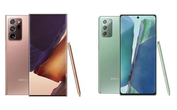 Mức giá cao nhất dành cho dòng Samsung Galaxy Note 20 tại Việt Nam lên tới gần 33 triệu đồng. (Ảnh: Samsung)