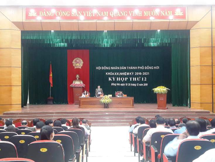 HĐND thành phố Đồng Hới luôn phát huy tốt vai trò, trách nhiệm người đại biểu dân cử.